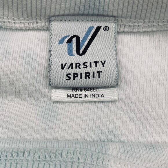 Varsity Spirit NCA Nationals Ribbed Sweatshirt  Womens Size XS Blue White TieDye - Picture 3 of 10